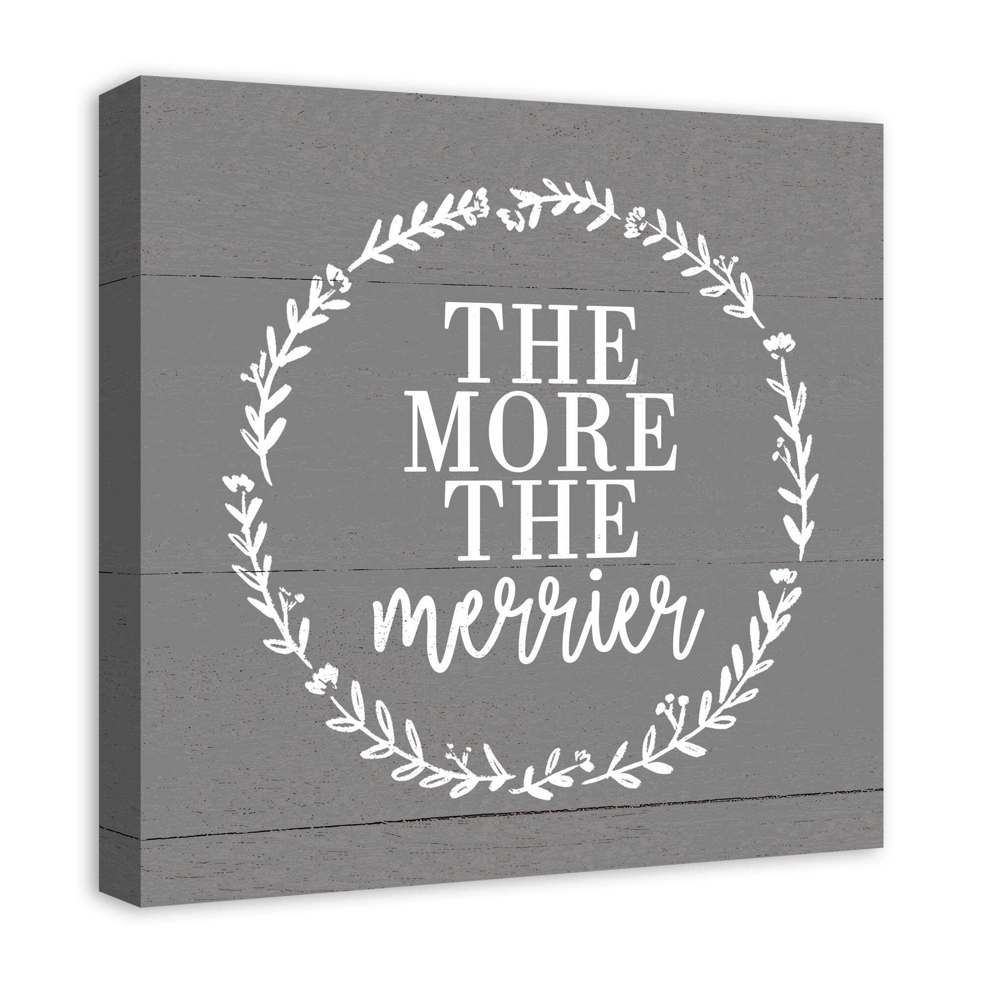 More The Merrier 20" x 20" Canvas Wall Art
